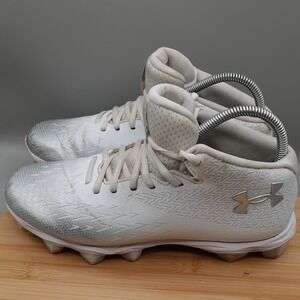Under Armour Cleats Mens 9 Spotlight Fran RM 4.0 Athletic 3027293-100 Flaws